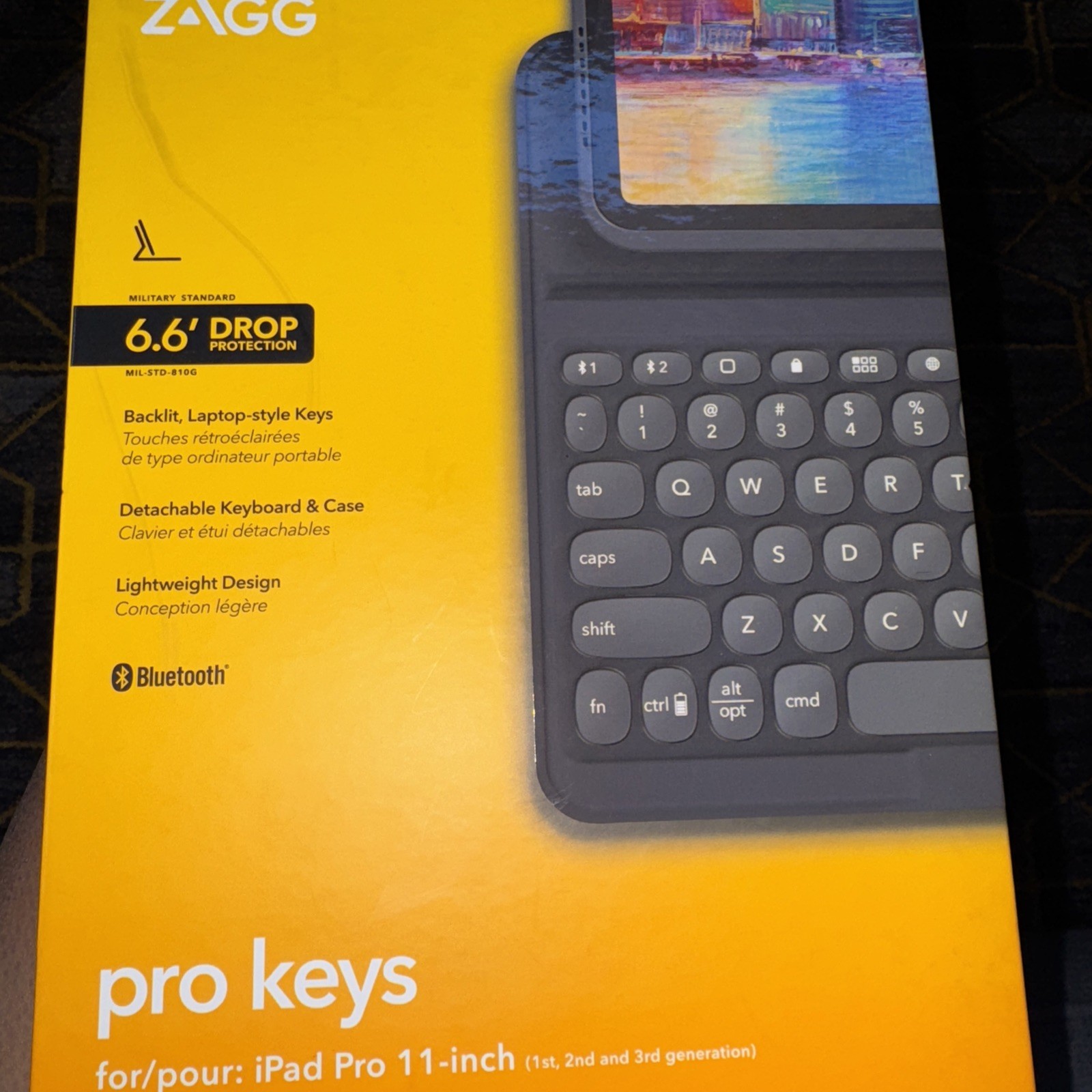 ZAGG Pro Keys Wireless Keyboard with Detachable Case Excelle