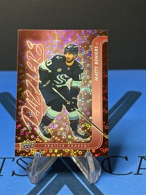 2024-25 Upper Deck Series 1 Dazzlers Red #DZ-46, Matty Berniers