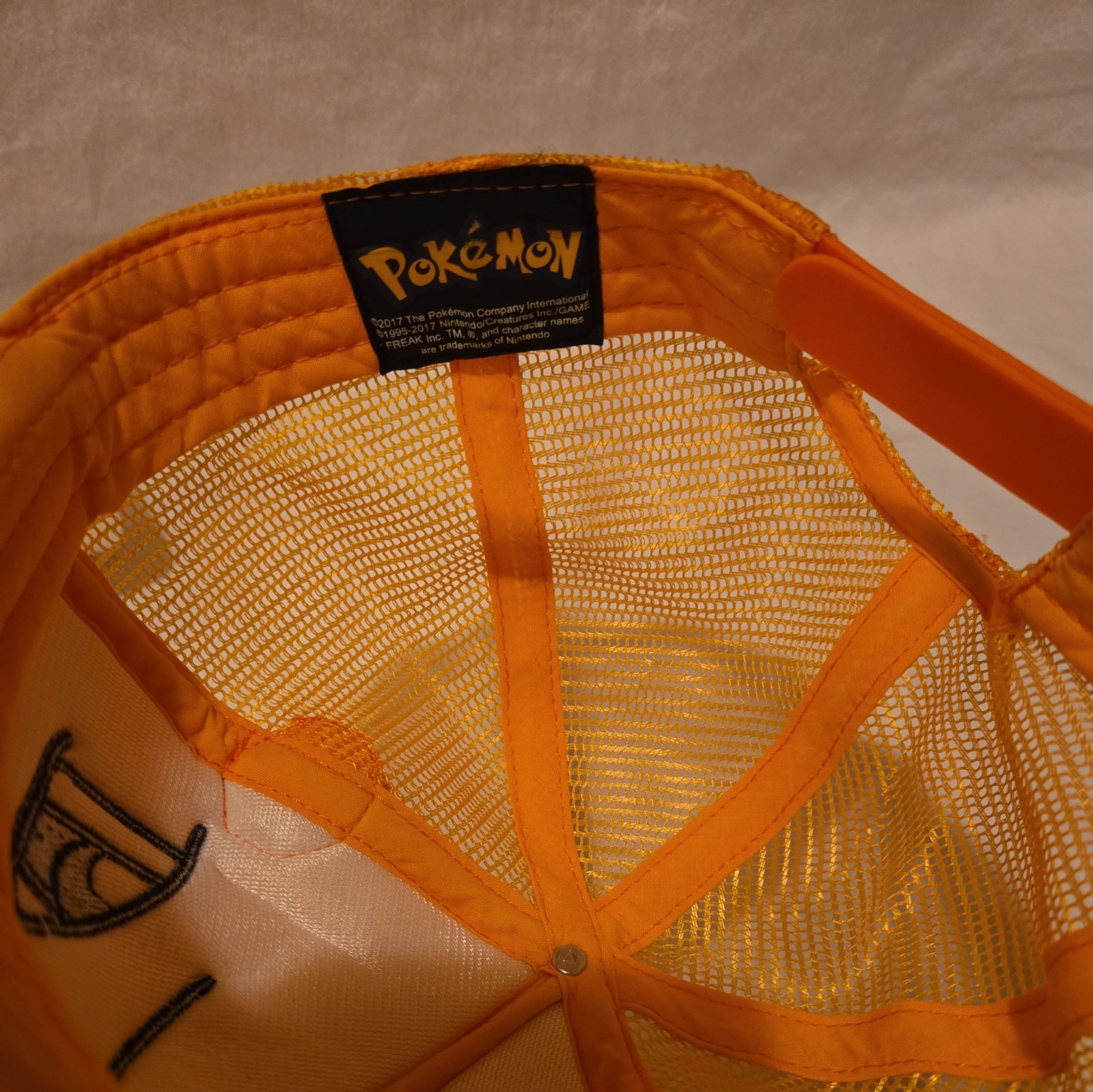 Pokemon Charizard Snapback 3D Ears Adjustable Bas… - image 8