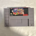 Nintendo Tetris & Dr. Mario Super Nintendo Game Cartridge (AUTHENTIC) Tested