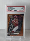 2024 Prizm Lazer Prizm Jayden Daniels RC #347 PSA 9 Mint Commanders