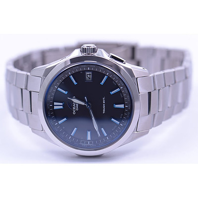 Casio Oceanus OCW-S100-1AJF 41.5 mm Silver Titanium Case Silver