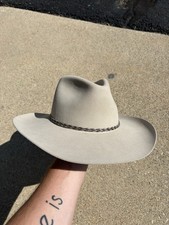 Vintage John B. Stetson 4X Beaver Drifter Long Oval Size 7 Hat- With Ticket