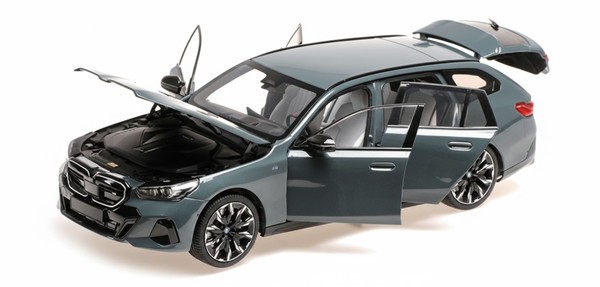 Minichamps 1:18 Bmw I5 M60 Touring Green Metallic 2024 Modellauto - 110023600-image