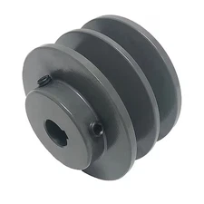 7/8 In Fixed Bore 1 Groove V-Belt Pulley 4.95 In Od, Ak51x7/8