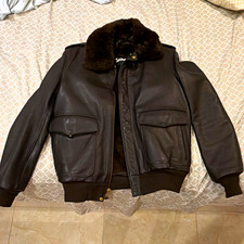 Schott Mens Black/ grey. 184SM size 38 LONG v...