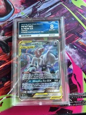 ACE 8 Mewtwo & Mew GX SM191 Black Star Promo Power Partnership