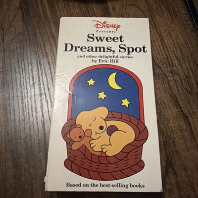 Sweet Dreams Spot VHS - 1995 Disney Home Video Tape - 90s Kids Puppy Bedtime