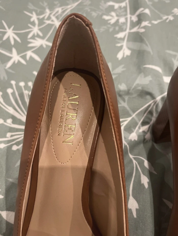 Chaussures à talons, Ralph Lauren marron - Photo 3/4