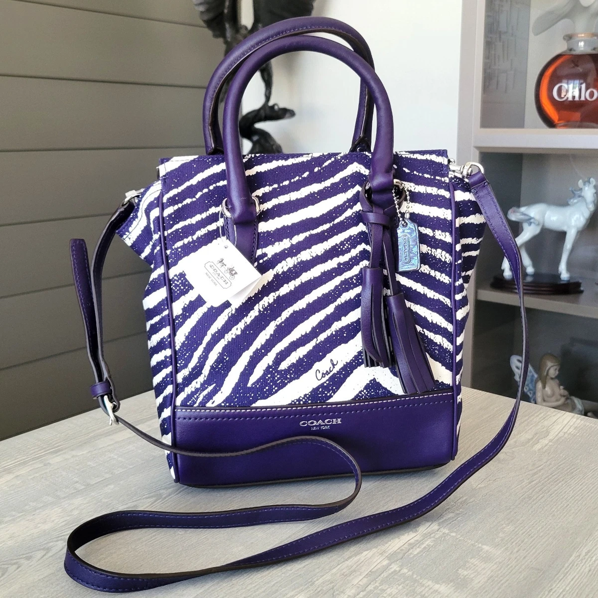 Coach Legacy Crossbody Striped Bags & Handbags for Women for sale