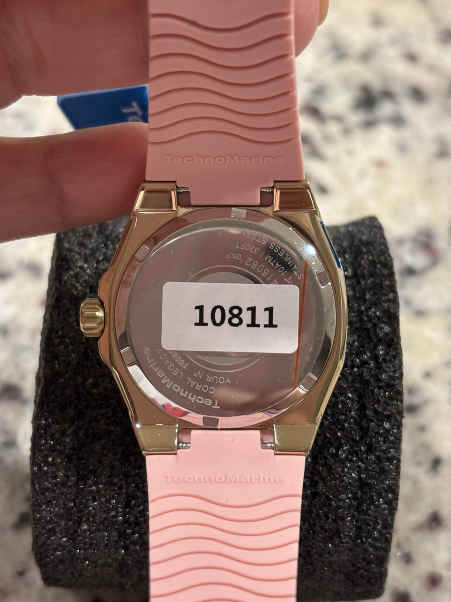 Technomarine CORAL Quartz Gold Dial Unisex Watch TM-416082 for