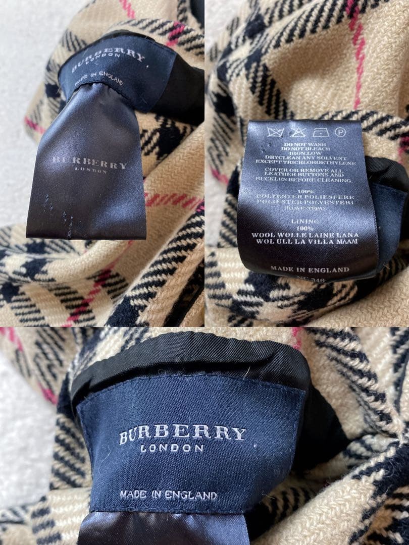 Burberry      Item River Rare Made in England  Jacket Coat Nova Check Equivalent thumbnail 10