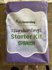 Spanish Starter Kit - Reusable Bilingual Copybooks for Kids - New