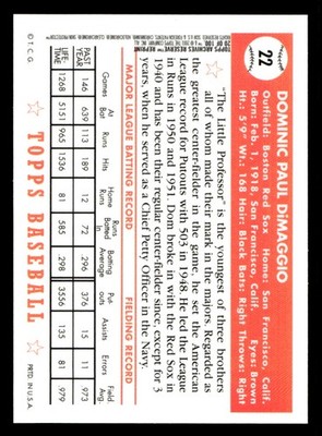 Topps Baseball Sports Card Raw Trading Card