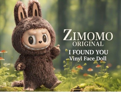 POP MART The Monsters I Found You Zimomo Vinyl Face Doll Original Labubu Figur