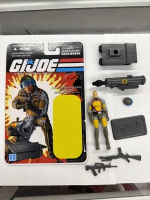 GI Joe FSS 2-09 BOMBARDIER MOC Collectors Club exclusive