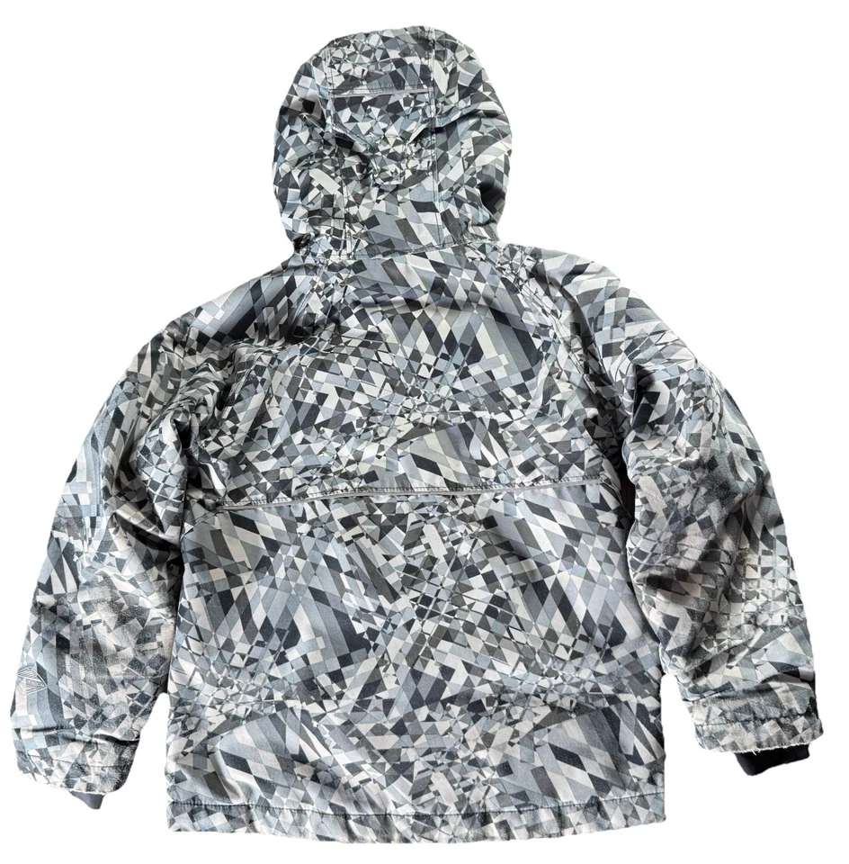 COLUMBIA Camo Winter Jacket Youth Boys XS Omni Tech Grow System Sleeve Outdoors - Image 2 of 4
