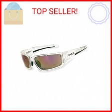 Honeywell Red Mirror Safety Glasses, Scratch-Resistant