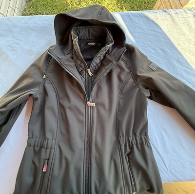 Ralph Lauren Women's Soft Shell Hooded Jacket Size M