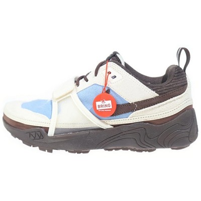 Nike 26.0Cm Travis Scott Zoom Field Jaxx Low Cut Sneakers Brown Blue Us8 2 GYb36