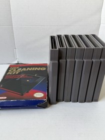 Lotto giochi NES con kit pulizia scatola NES: Castlevania, Kid Icarus, Ninja Gaiden II 