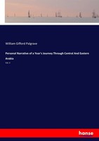 Personal Narrative Of A Year's Journey Through Central And Eastern Arabia Buch