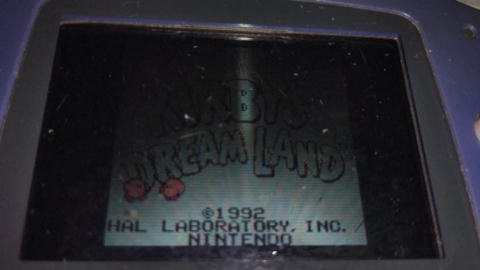 Kirby's Dream Land (Nintendo Game Boy, 1992) Auténtico y Probado Foto 2 de 4