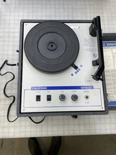 Califone Vintage Model 1010AV.  Case 3 Speed 33 45 78 WORKING GREAT!! ✅ NICE!