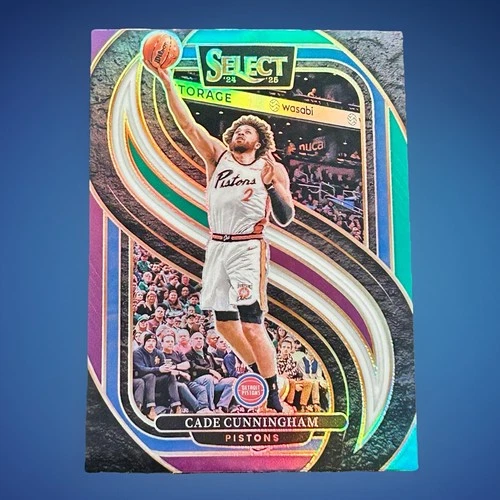 Cade Cunningham Prizm Premier Level 2024-25 Panini Select #164