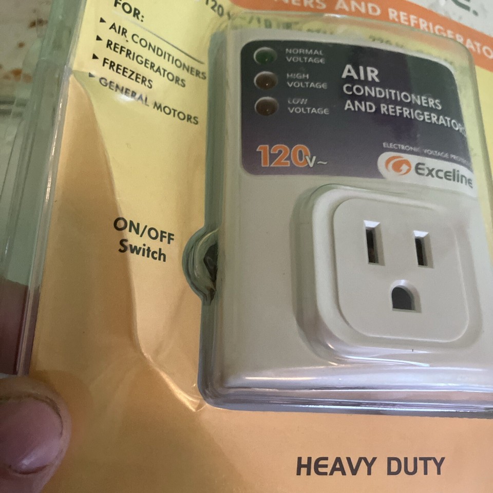 NEW Exceline Electronic Surge Protector for Refrigerator/Freezer/Air Conditione eBay