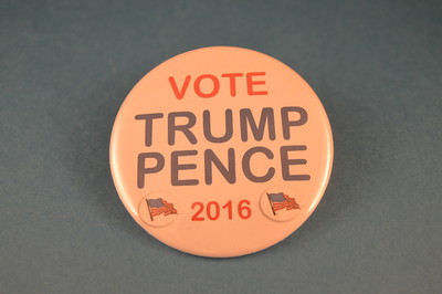 ''VOTE TRUMP PENCE 2016''   BUTTON  pin pinback  BIG 2 1/4''  badge ELECTION Large