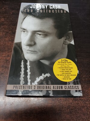 Johnny Cash the collection At Folsom Prison / At San Quentin / America 3 Disc CD