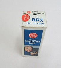 BRX PROJECTOR PROJECTION LAMP BULB GE 1.0A / 6V