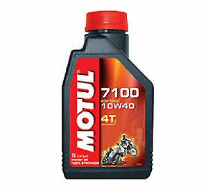 Motul 7100 10W40 4T 4 Stroke High Performance Oil 100% Synthetic Ester 1L 