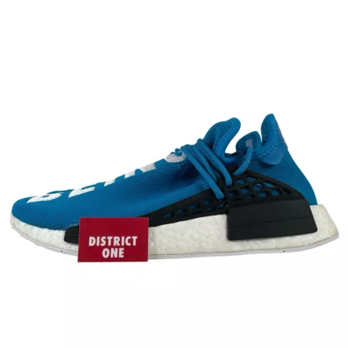 Pharrell x Adidas NMD HU Human Race Being Sharp Blue 2016 - Size 8 - BB0618