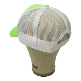 Nintendo Logo Mesh Snapback Cap Trucker Baseball Foam Hat NES Neon Green NEW