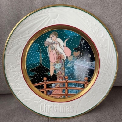 ノリタケ　クリスマスプレート 1997-2002年 ６枚セット Noritake Christmas Plate Set of 6 Limited Edition 1997-2002