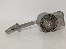 Vintage Kitchen Craft Aluminum Manual Hand Crank Food Processor