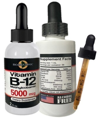 b12 injection 5000 mcg Vitamin Sublingual Liquid Drops 5000mcg Natural Energy Booster (2 oz) Vitamins & Minerals b12 injections birmingham al Type:Injection Biogenic Foods is not