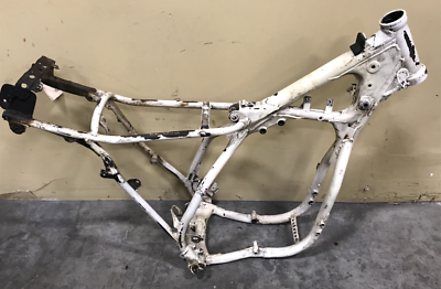 84 Yamaha YZ490 YZ 490 OEM Main Frame Chassis Body Subframe 1984