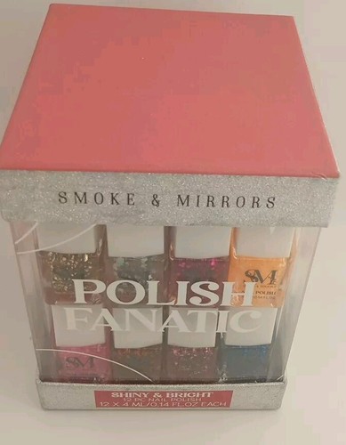 12pcs-Smoke & Mirrors Nail Polish Set( 12 x 0.14 Fl.Oz. Each) Glitter... - Picture 7 of 15