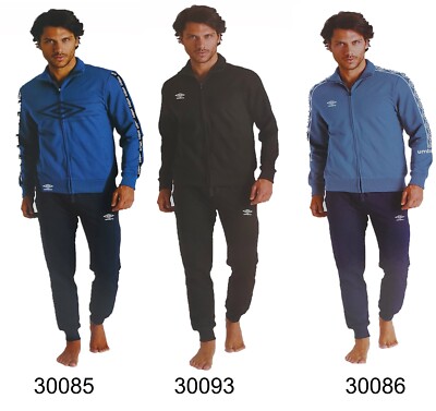 NEU HERREN ANZUG SPORT UND FREIZEIT JUGEND KOMPLETT HAUS AUS UMBRO BAUMWOLLE
