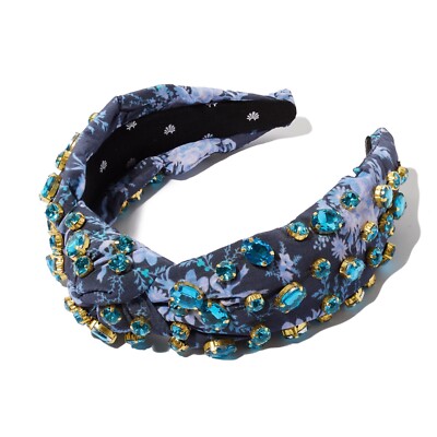 Lele Sadoughi x LoveShackFancy Headband LoveShackFancy Printed Veronica Bow Headband – Chic Streets main image 3