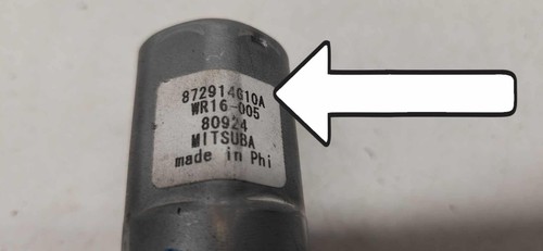 Motor asiento delantero derecho Infiniti Q50 19 OEM 872914G10A - Imagen 9 de 9