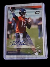 David Fales 2014 Topps Prime Autograph AUTO ROOKIE RC  Bears QB