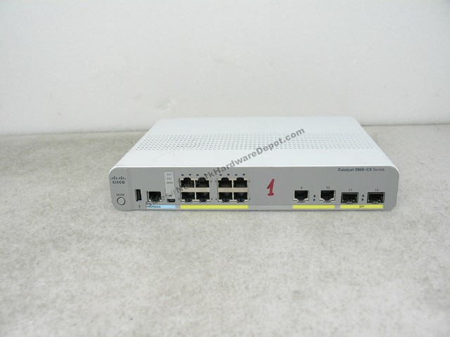 Cisco WS-C2960CX-8TC-L 8-Port Gigabit Compact Switch - 1 Year Warranty Cisco WS-C2960CX-8TC-L 8-Port Gigabit Compact Switch - 1 Year Warranty
