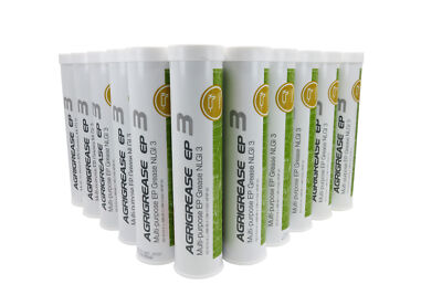 AGRIGREASE EP 3 Multi-Purpose EP Grease Tubes Pack of 24 NLGI 3 Agricultural