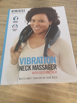 HoMedics Vibration Neck Massager With Soothing Heat NMSQ-216HJ-2 | eBay HoMedics Vibration Neck Massager With Soothing Heat NMSQ-216HJ-2 | eBay