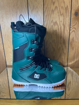 NEW DC Mutiny Snowboard Boots, Mens Size 8, Deep Forest Green New 2023