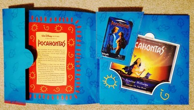 Disney's Pocahontas & John Smith Card With Music CD - Original Folder Phone Card